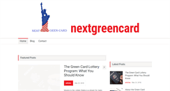 Desktop Screenshot of nextgreencard.com
