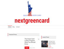 Tablet Screenshot of nextgreencard.com